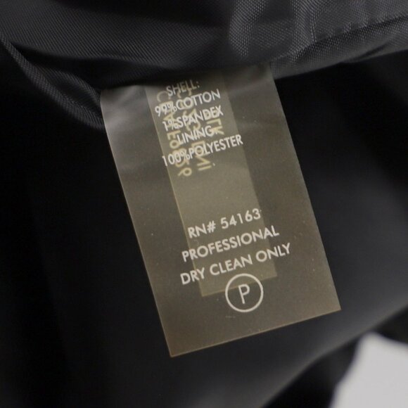 NWT CALVIN KLEIN Textured Knit Sleeveless Sheath Dress Cotton Black Size 6 - Picture 8 of 8